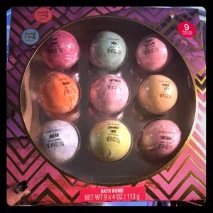 Bath bomb set of 9